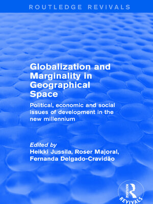 cover image of Globalization and Marginality in Geographical Space